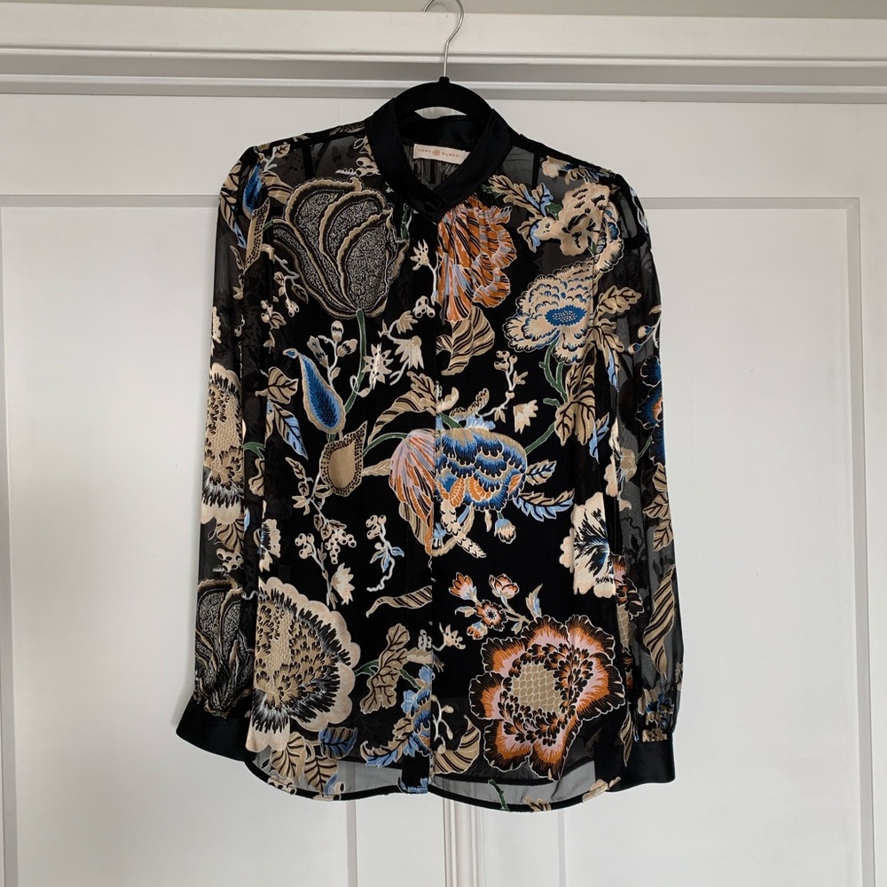 Tory Burch Printed Blouse